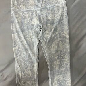 lululemon athletica White and Gray Ankle Jeans